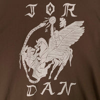 JORDAN BRAND ジョーダンブランド Umar Rashid LS TEE プリント ロングスリーブTシャツ ブラウン DV8424-274 Size L 福生店