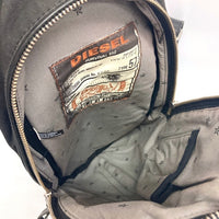 DIESEL ディーゼル レザー切替 ワンショルダー ショルダーバッグ ブラック 瑞穂店