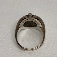 Vivienne Westwood ヴィヴィアンウェストウッド SILVER925 オーブ ソリッドリング シルバー×イエロー sizeM(13号程度) 瑞穂店