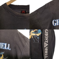 SAINT Mxxxxxx セントマイケル 攻殻機動隊 GHOST IN THE SHELL ヴィンテージ加工 プリント ロングスリーブTシャツ ブラック SM-YS1-0000-C34 Size XL 福生店