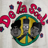 DE LA SOUL デラソウル This Is My De La Soul T shirt プリントTシャツ ホワイト リプリント Size L 福生店