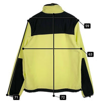 DIESEL ディーゼル S-TRAIL ハーフジップ プルオーバーフリースジャケット 蛍光イエロー Size XL 福生店