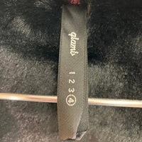 glamb グラム 袖フェイクレザー ウールスタジャン ダブル GB15WT/JKT11 バーガンディー Size 4 瑞穂店