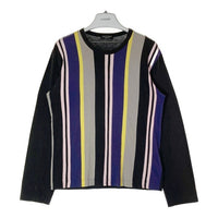 COMME des GARCONS HOMME PLUS コムデギャルソンオムプリュス PT-040260 AD2000 ストライプ 長袖Tシャツ ブラック size- 瑞穂店