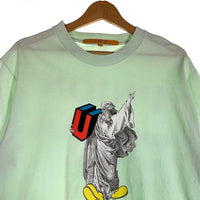 UNION ユニオン KOSTAS 半袖 Tシャツ ライトブルー Size 2 福生店