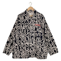 H&M エイチアンドエム Keith Hering キースヘリング コットン カバーオール ブラック ホワイト Size US XL 福生店