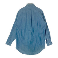 Polo Ralph Lauren ポロラルフローレン 30周年記念刺繍 ボタンダウン デニムシャツ ライトインディゴ sizeM 瑞穂店