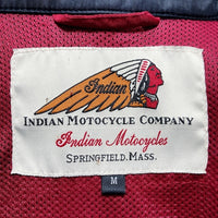 INDIAN MOTOCYCLE インディアン モトサイクル 01M-080 ナイロン ブルゾン ブラック sizeM 瑞穂店