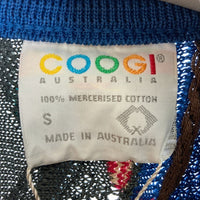 COOGI クージー 3Dニット 立体編み セーター ブルー sizeS 瑞穂店