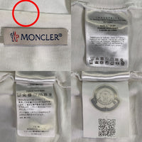 MONCLER モンクレール MAGLIA T-SHIRT ロゴプリント Tシャツ ホワイト F10918C70410 8390T Size S 福生店
