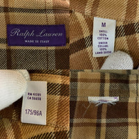Ralph Lauren ラルフローレン パープルレーベル チェック フランネルシャツ ベージュ Size M 相当 福生店