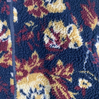 KITH NYC キス ニューヨーク ボアフリースジャケット ジップアップ ネイビー Size S 福生店