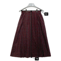 BURBERRYS バーバリーズ 小紋柄 スカート ボルドー size7AR 瑞穂店