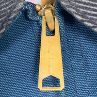 90's Carhartt カーハート ダック デトロイトジャケット ネイビー 刺繡 ブランケットライナー J01 Size 52 福生店