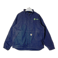 Carhartt カーハート FR フルスイング クイックダックジャケット 企業ロゴ ネイビー sizeXL 瑞穂店