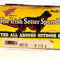 90's RED WING レッドウィング The Irish Setter Sport Boot アイリッシュセッター スポーツ ブーツ 犬タグ ベージュ 08173 USA製 Size US8 1/2 E (26.5cm) 福生店