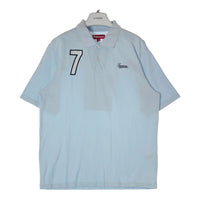 Supreme シュプリーム Cursive Polo ライトブルー sizeM 瑞穂店