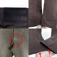UNDERCOVER アンダーカバー ストレッチデニム ヒザヤブレパンツ チャコールグレー UCS9501 Size 2 福生店