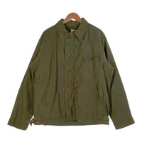 80's U.S.NAVY 米海軍 A-2 デッキジャケット オリーブ バックステンシル YKK 85年会計 Size XL 福生店