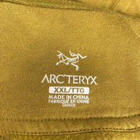 ARC'TERYX アークテリクス 刺繡ロゴ プルオーバースウェットパーカー オリーブ 16427-76235 04/15 Size XXL 瑞穂店