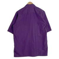 DAIRIKU ダイリク 22SS H-S Dress Shirt with Money Clip ドレスシャツ 半袖 マネークリップ パープル 22SS S-9 Size M 福生店