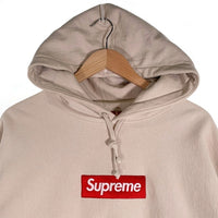 SUPREME シュプリーム 24AW Box Logo Hooded Sweatshirt ボックスロゴ プルオーバースウェットパーカー フーディー アイボリー Size L 福生店