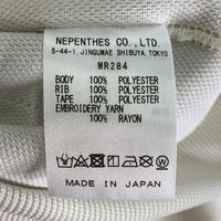 Needles ニードルス MR284 Track Jacket Poly Smooth トラックジャケット ホワイト sizeXL 瑞穂店
