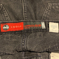 90's Levi's silver tab リーバイス シルバータブ LOOSE ルーズ ブラックデニムショートパンツ USA製 Size 34 福生店
