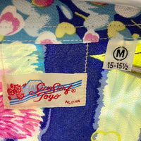 SUN SURF サンサーフ ALOHA SHIRT - WISTERIA & DUCKS アロハシャツ ウィステリア & ダックス SS36438 ブルー sizeM 瑞穂店