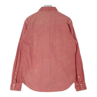 DENIM&SUPPLY RALPH LAUREN デニムアンドサプライ ラルフローレン ガーメントダイ ウエスタンシャツ ピンク sizeM 瑞穂店