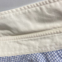 JUNYA WATANABE ジュンヤワタナベ コムデギャルソンマン WQ-B029 AD2015 パッチワーク ペイズリー柄 半袖シャツ ホワイト sizeS 瑞穂店