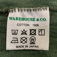 WAREHOUSE ウエアハウス U.S.AIR FORCE MIAMI BEACH FLA. プリントTシャツ オリーブ Size M 福生店