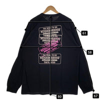 NEIGHBORHOOD ネイバーフッド 24SS Anti Social Social Club アンチソーシャルソーシャルクラブ プリント ロングスリーブTシャツ ブラック 241GEASN-LTM01S Size XXL 福生店