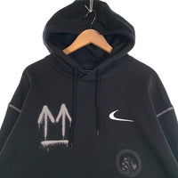 NIKE ナイキ OFF-WHITE オフホワイト M Nrg Ru Hoodie バックスプレーアロープリントパーカー フーディー ブラック CN5640-010 Size L 福生店