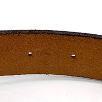 RAGTIME BELAFONTE CLOTHING ラグタイム ベラフォンテ 30mm レザーベルト ブラウン 茶芯 Size 38 福生店