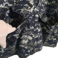 00's U.S.NAVY 米海軍 GORE-TEX WORKING PARKA ゴアテックス ミリタリージャケット パーカ デジカモ 8415-01-539-9302 Size S-XS 福生店