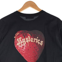 HYSTERIC GLAMOUR ヒステリックグラマー SKULL BERRY プリントTシャツ ブラック 02222CT23 Size M 福生店