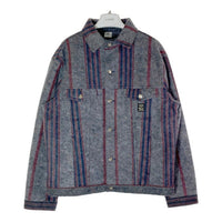 POINTER ポインター アクリル ブランケット トラッカージャケット USA製 グレー Size XL 瑞穂店