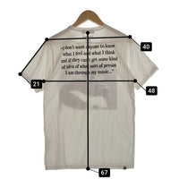00’s HYSTERIC GLAMOUR ヒステリックグラマー KURT COBAIN カートコバーン 半袖 Tシャツ ホワイト 0294CT03 Size M 福生店