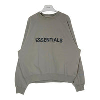 ESSENTIALS エッセンシャルズ ロゴプリント スウェットトレーナー グレー sizeS 瑞穂店