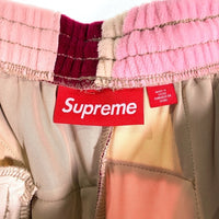 SUPREME シュプリーム 25SS Patchwork Velour Short パッチワーク ベロアショーツ ショートパンツ タン Size L 福生店