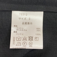 SEVEN TEN by MIHO KAWAHITO セブンテンバイミホカワヒト ギャザースカート ブラック sizeS 瑞穂店