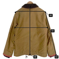 BLUE BLUE ブルー ブルー 裏ボア N-1 デッキジャケット ベージュ Size 3 福生店
