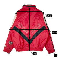 STARTER スターター CHICAGO BULLS シカゴブルズ 中綿ジャケット レッド sizeXL 瑞穂店