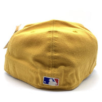 90's New Era ニューエラ MLB ボストン・レッドソックス 59FIFTY ベースボールキャップ マスタード ウール USA製 Size 7 3/8 (58.7cm) 福生店