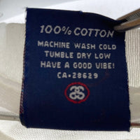 STUSSY ステューシー 紺タグ USA製 シャドーマン ジャズマン 前後プリント シングルステッチ Tシャツ ホワイト sizeM★汗ジミあり 瑞穂店