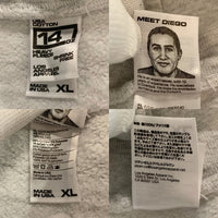 Los Angeles apparel ロサンゼルスアパレル 14oz プルオーバースウェットパーカー アッシュグレー Size XL 福生店