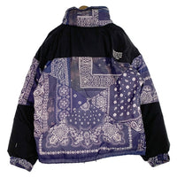 NEIGHBORHOOD ネイバーフッド 21AW BANDANA CHOPPED DOWN バンダナ柄 ダウンジャケット ネイビー 212TSNH-JKM11 Size XL 福生店