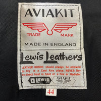 Lewis Leathers ルイスレザー 988 WESTERN JACKET シープスキン ウエスタン レザージャケット ブラック size44 瑞穂店