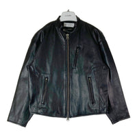 Retro Grade レトログレード 8521031 シープレザー シングル ライダースジャケット ブラック sizeS 瑞穂店
